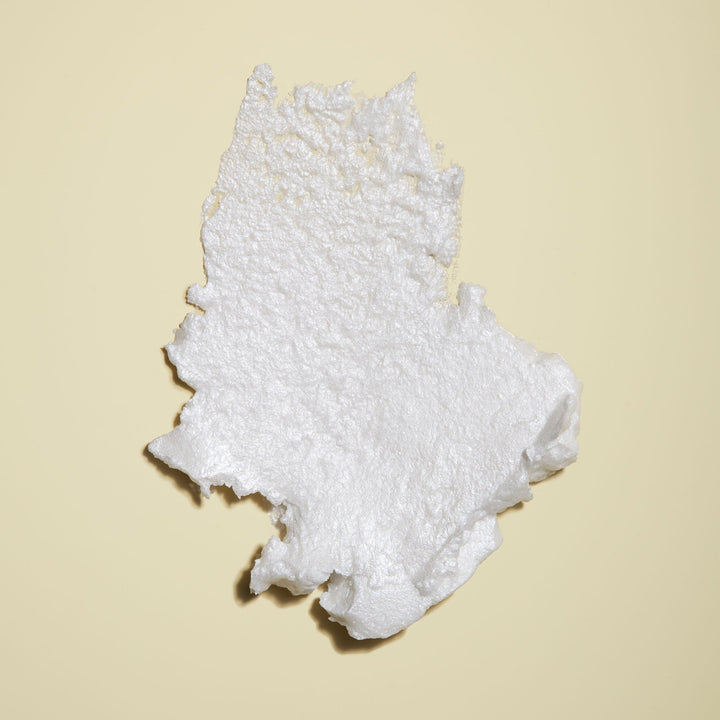 Jackfir Classic Shave Cream white thick cream smeared showing rich cushiony texture